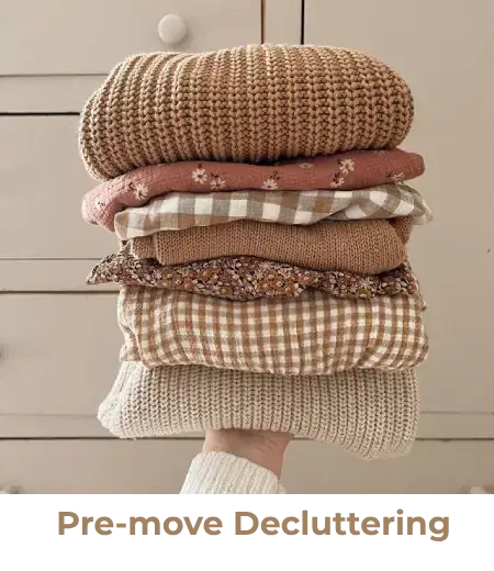 Pre-move Decluttering