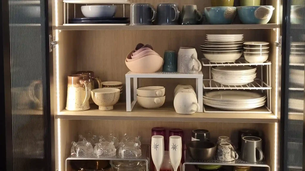 Crockery storage