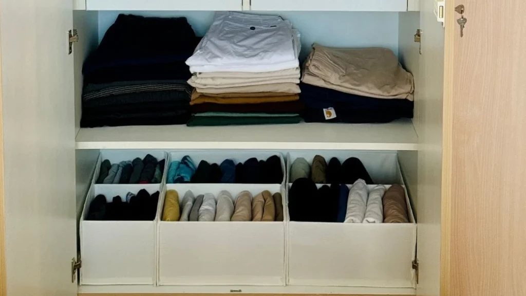 Men's closet