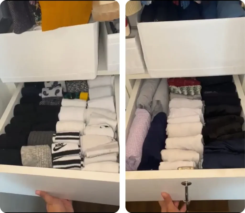 File folded innerwear